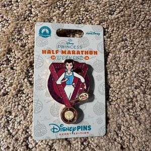2026 RunDisney Princess Half Marathon Belle fairytale challenge I did it pin